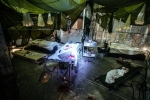 A field hospital